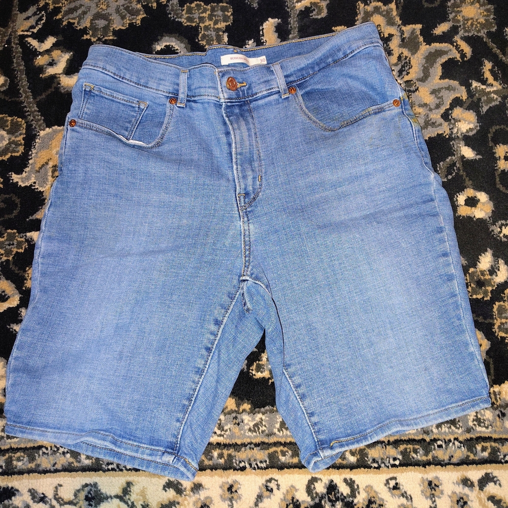 Levi's Light Blue Women's Bermuda Shorts